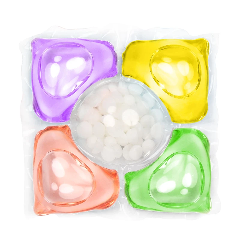 Biodegradable 5 in 1 laundry pods